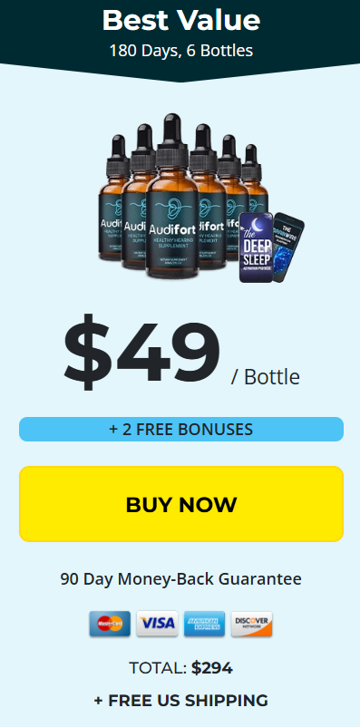 Audifort 6 bottle discount